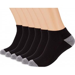 Dim Eco Chaussettes Sport Gris Noir Taille 40 à 45 (lot de 6 paires)