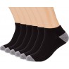 Dim Eco Chaussettes Sport Gris Noir Taille 40 à 45 (lot de 6 paires)