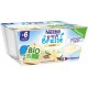 Nestlé P Tit Brasse Dessert bébé dés 6mois,vanille Bio P'TIT BRASSE 4x100g