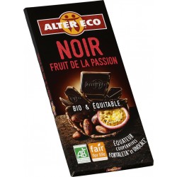 Alter Eco Chocolat noir fruit de la passion bio 100g