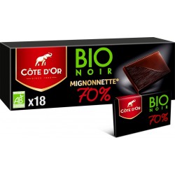 Côte d’Or Cote D Or Chocolat mignonnette noir Bio COTE D'OR