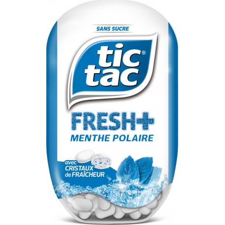 Tic Tac Bonbons FRESH+ Menthe Polaire x55 41g