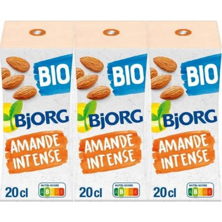 BJORG LAIT AMANDE x3 200ml