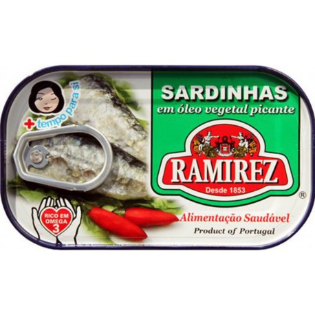 RAMIREZ SARDINES HUILE 125g
