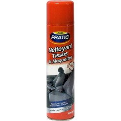 Auto Pratic Nettoyant Tissus et Moquettes Ravive et Protège 400ml