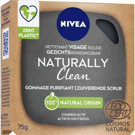 Nivea Nettoyant visage solide Gommage purifiant 75g