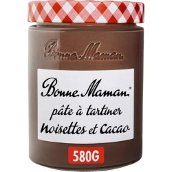 Bonne Maman Pate à tartiner Noisette et cacao 580g
