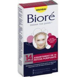 BIORE Assortiment de patchs purifiants x14