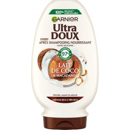 Garnier Après-Shampooing LAIT COCO & MACADAMIA 250ml