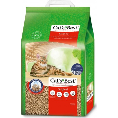CAT'S BEST LITIERE végétale agglomérante 8.6Kg