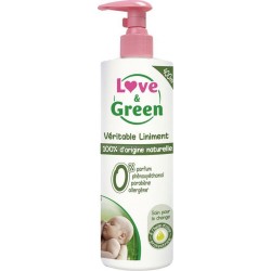 Love & Green Véritable Liniment à l’Huile de Olive 400ml (lot de 2)