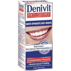 Denivit Dentifrice Anti-Taches Expert Haute Efficacité Anti-Taches 50ml (lot de 4)