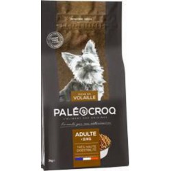 Paléocroq Croquettes riche en volaille pour chien adulte 11Kg 2Kg