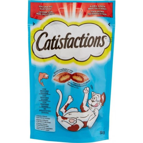 CATISFACT. CATISFACTIONS AU SAUMON 60GR 5998749117750