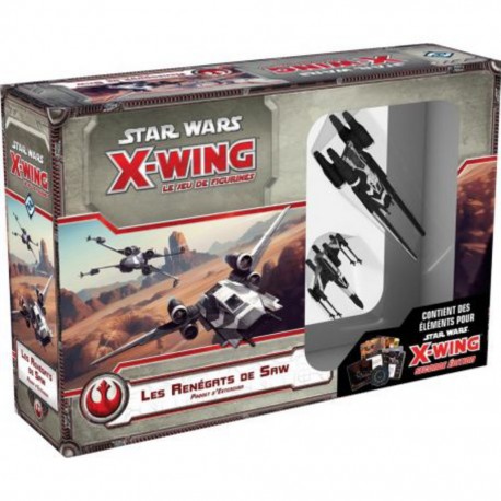 Fantasy Flight Games Star Wars X-Wing Les Renégats de Saw