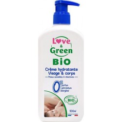 Love & Green Crème hydratante Bio Visage/Corps 500ml
