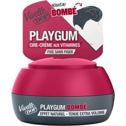 Vivelle DOP Playgum Bombé Cire-Crème aux Vitamines 80ml (lot de 3)