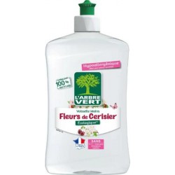 L'ARBRE VERT PRODUIT VAISSELLE MAIN FLEUR DE CERISIER ECOLOGIQUE 500ml