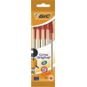 BIC BILLE CRISTAL ROUGE 1mm x4