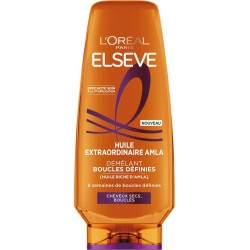 L'OREAL PARIS Après-shampoing Démêlant Boucles Définies Cheveux secs Huile Extraordinaire Amla Elseve 200ml
