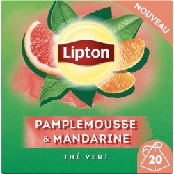 LIPTON THE VERT PAMPLEMOUSSE MANDARINE x20