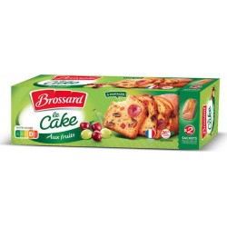 Brossard Cakes Fruits 2x250g 500g