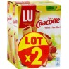 LU Biscottes Fourrées à la Fraise Cracotte 2x200g 400g