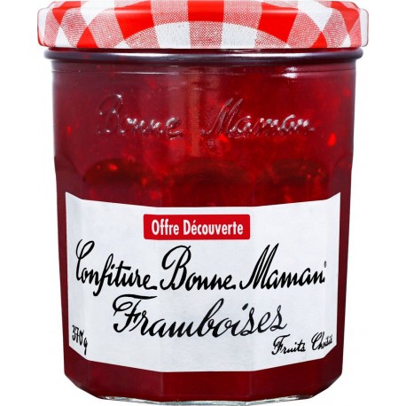BONNE MAMAN Confiture framboise 370g