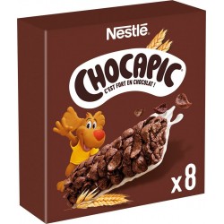 Nestlé Barres Céréales Chocapic Chocolat 8 barres