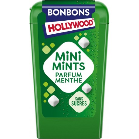 HOLLYWOOD Chewing-gum mini mints menthe 12,5g
