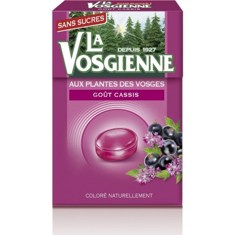 LA VOSGIENNE Bonbons Cassis 49g