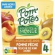 POM'POTES Compote recette nouvelle Zélande les 4 gourdes de 90g