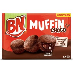 BN Gâteau muffin moelleux 6 muffins