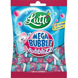 LUTTI Bonbon mega bubbliz 175g