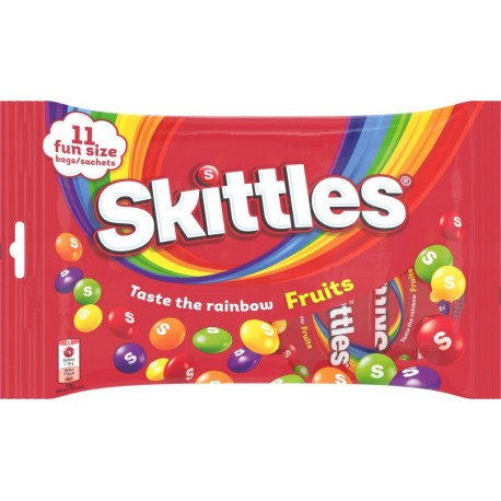 SKITTLES Bonbons aux fruits 198g
