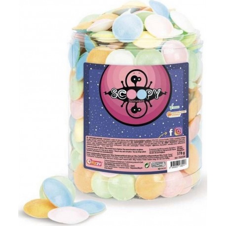 Fizzy Boîte De Soucoupes Scoopy 378g Net