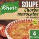 KNORR Soupe Déshydratée Chorba Mouton Halal pour 4 portions