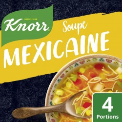 KNORR Soupe Déshydratée Mexicaine la poche de 64g