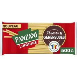 PANZANI Pâtes linguine fermes & généreuses 500g