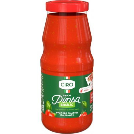 CIRO Sauce Pinsa Basilic 360g