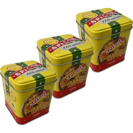 Spigol Epices Naturel Boîte 100g les 3 boîtes de 0.1Kg