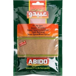 Abido Sept Épices l'unité de 0.05Kg