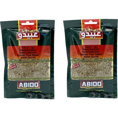 Abido Épice Salade les 2 unités de 0.05Kg