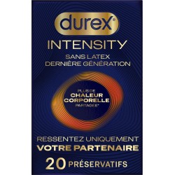 DUREX Préservatifs Intensity Sans Latex 20