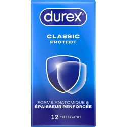 DUREX Préservatifs Extra Protect 12 préservatifs