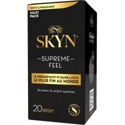 MANIX Préservatif Suprême Feel Sensation & confort supêmes 20 préservatifs