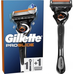 GILLETTE Rasoir Pour Homme Flexball Proglide le paquet avec 1 manche + 1 recharge de lame