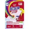 DECOLOR STOP Lingettes Décolorations Protège & Ravive les Couleurs 18 lingettes