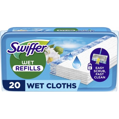 SWIFFER Lingettes Poussière Vent de Fraîcheur 20 lingettes