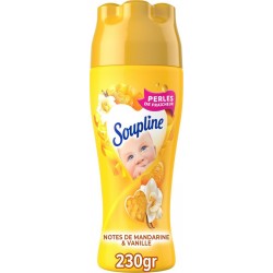 SOUPLINE Parfum de Linge Vanille et Mandarine 230g